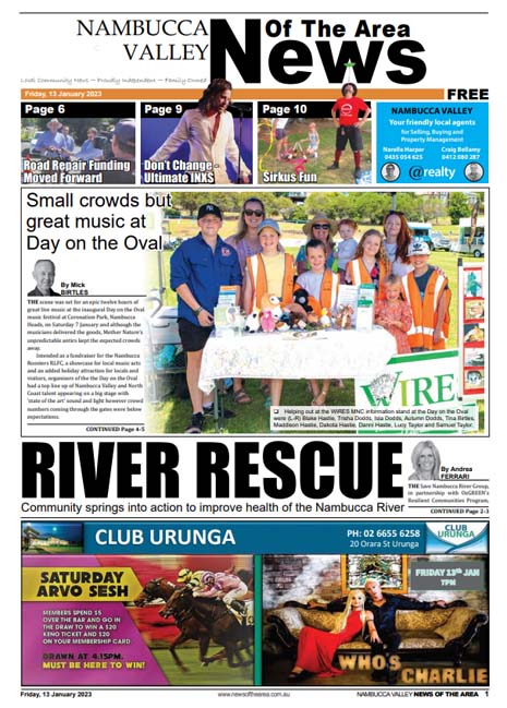 Nambucca Valley News Of The Area 13 January 2023