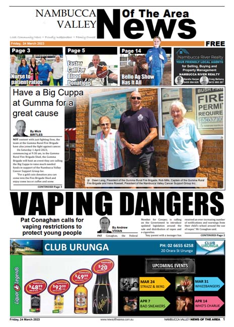 Nambucca Valley News Of The Area 24 March 2023