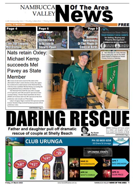 Nambucca Valley News Of The Area 31 March 2023