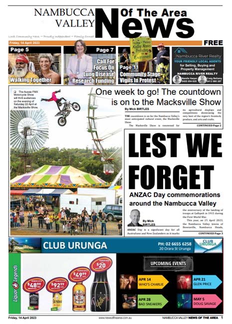 Nambucca Valley News Of The Area 14 April 2023