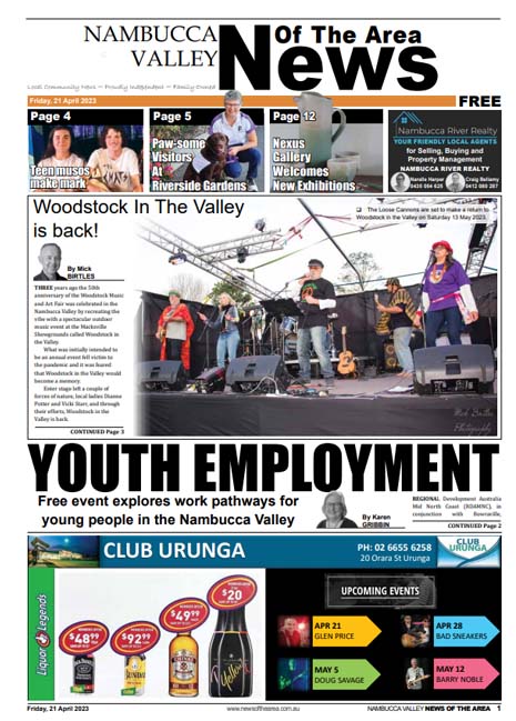 Nambucca Valley News Of The Area 21 April 2023