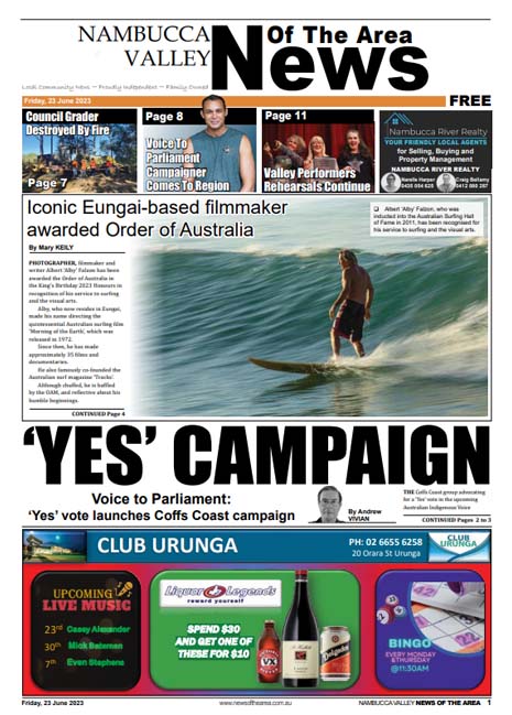 Nambucca Valley News Of The Area 23 June 2023