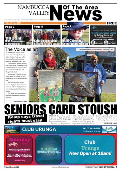Nambucca Valley News Of The Area 30 June 2023