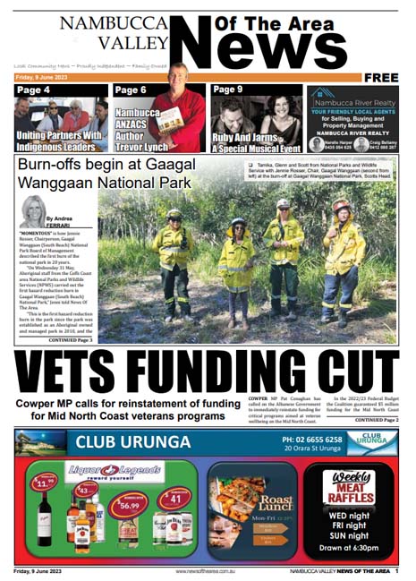 Nambucca Valley News Of The Area 9 June 2023