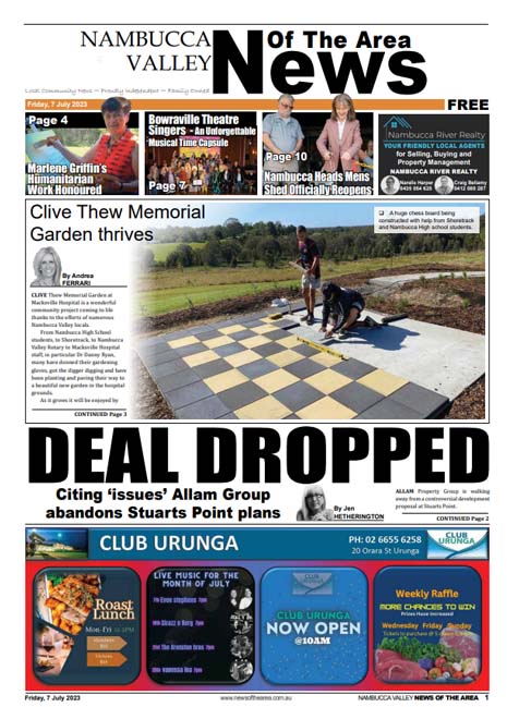 Nambucca Valley News Of The Area 7 July 2023