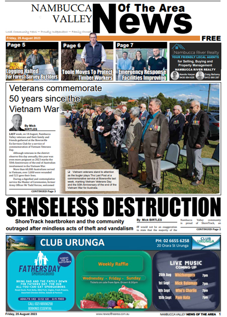 Nambucca Valley News Of The Area 25 August 2023