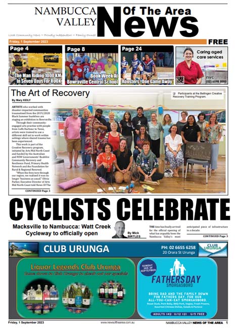 Nambucca Valley News Of The Area 1 September 2023