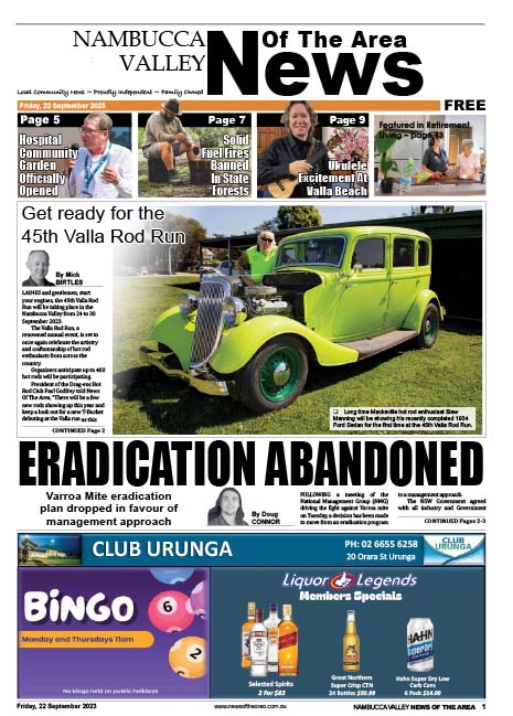 Nambucca Valley News Of The Area 22 September 2023