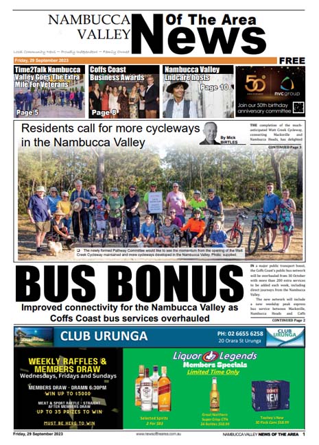 Nambucca Valley News Of The Area 29 September 2023
