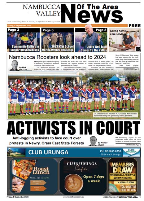 Nambucca Valley News Of The Area 8 September 2023