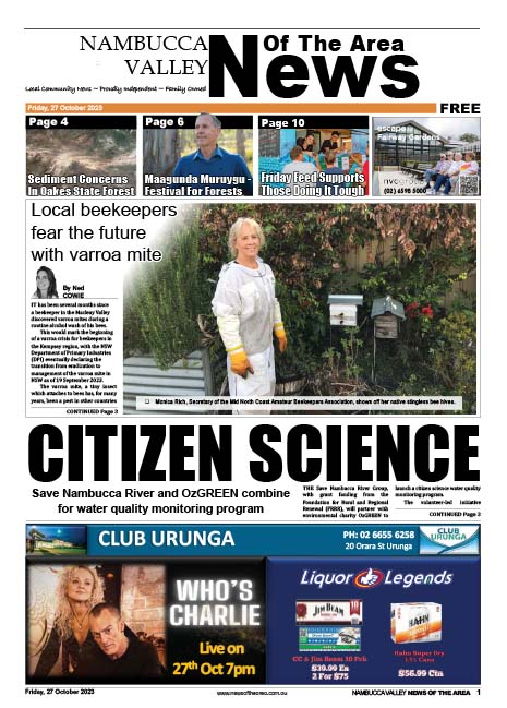 Nambucca Valley News Of The Area 27 October 2023