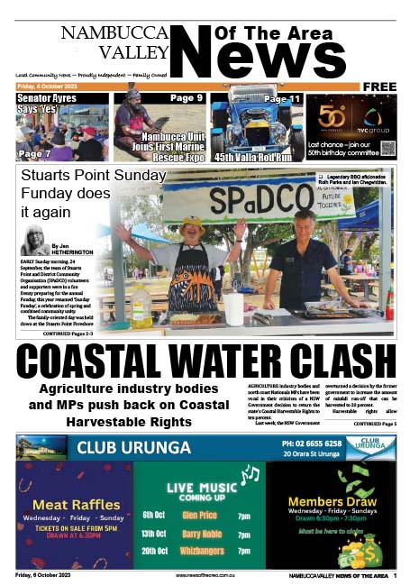 Nambucca Valley News Of The Area 6 October 2023