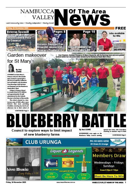 Nambucca Valley News Of The Area 24 November 2023