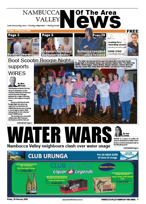 Nambucca Valley News Of The Area 16 February 2024