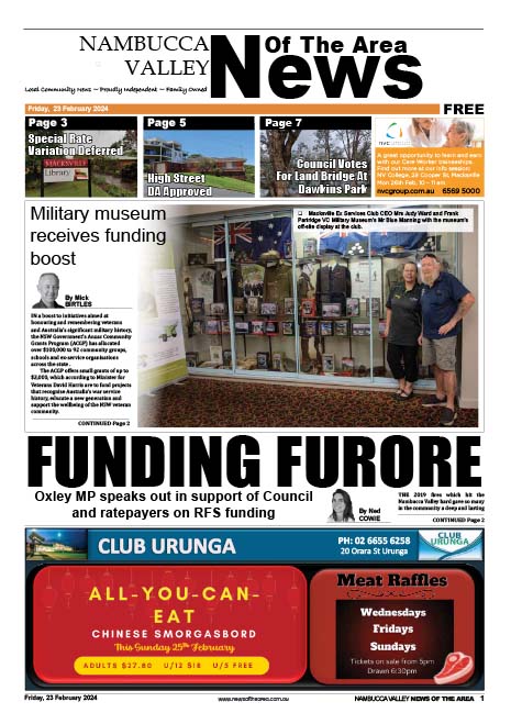 Nambucca Valley News Of The Area 23 February 2024