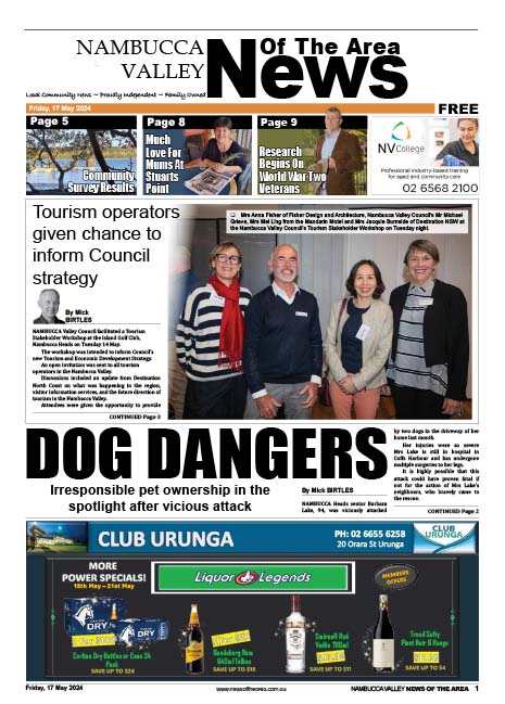 Nambucca Valley News Of The Area 17 May 2024