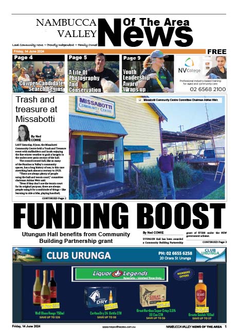 Nambucca Valley News Of The Area 14 June 2024