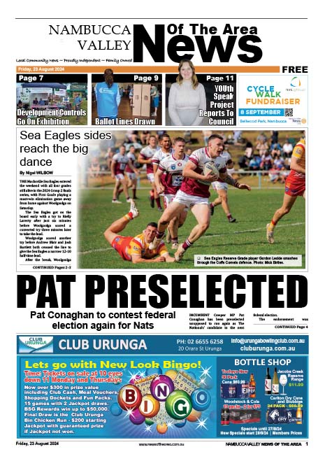 Nambucca Valley News Of The Area 23 August 2024