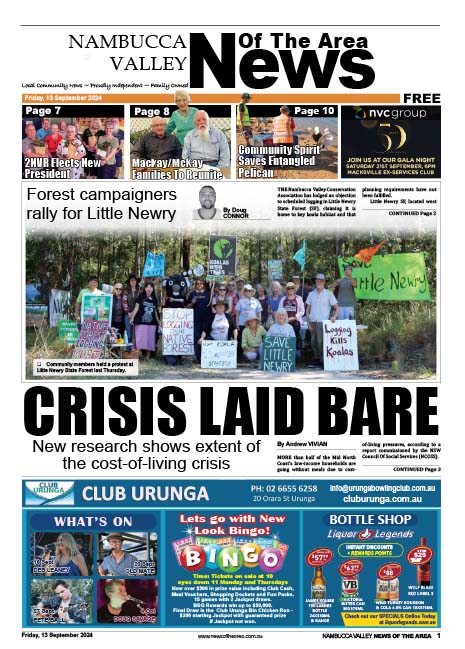 Nambucca Valley News Of The Area 13 September 2024