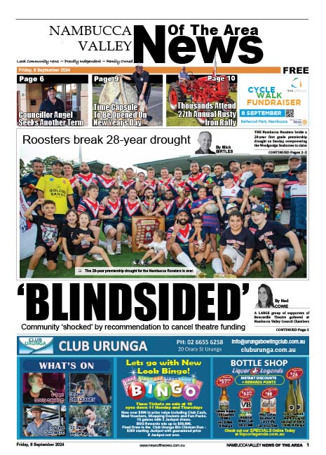 Nambucca Valley News Of The Area 6 September 2024