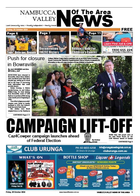 Nambucca Valley News Of The Area 25 October 2024