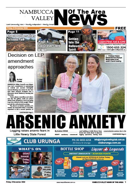 Nambucca Valley News Of The Area 8 November 2024