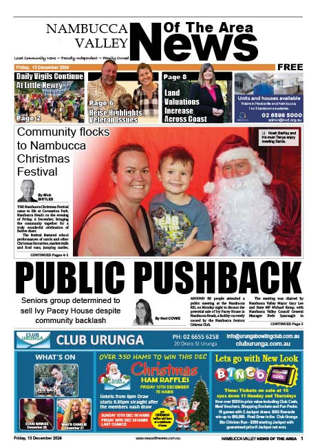 Nambucca Valley News Of The Area 13 December 2024