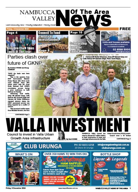 Nambucca Valley News Of The Area 6 December 2024
