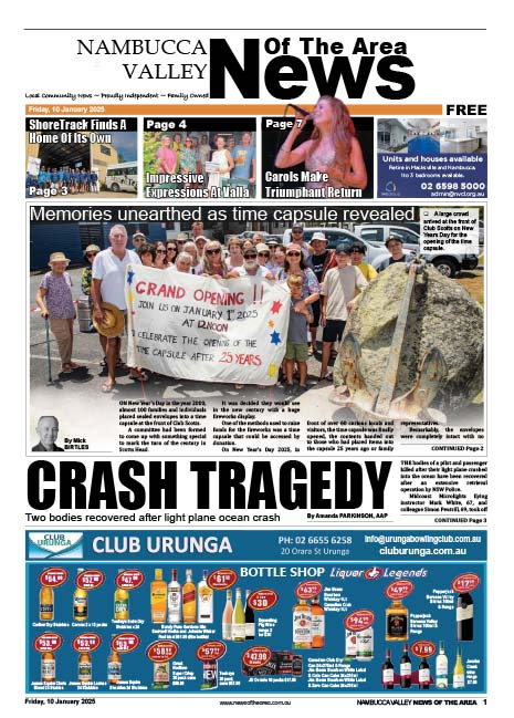 Nambucca Valley News Of The Area 10 January 2025