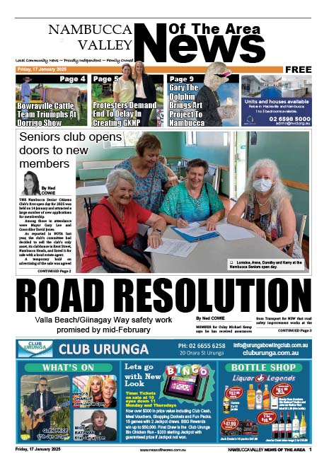 Nambucca Valley News Of The Area 17 JANUARY 2025