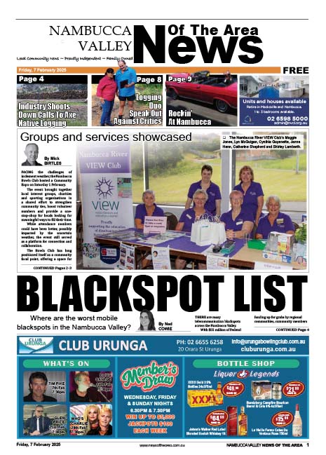 Nambucca Valley News Of The Area 7 FEBRUARY 2025