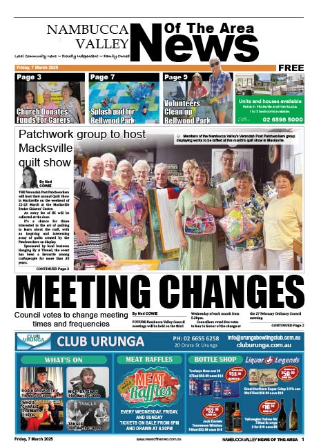 Nambucca Valley News Of The Area 07 MARCH 2025
