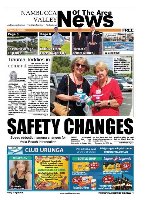 Nambucca Valley News Of The Area 11 APRIL 2025