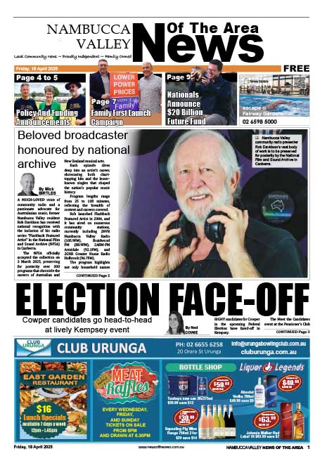 Nambucca Valley News Of The Area 18 APRIL 2025