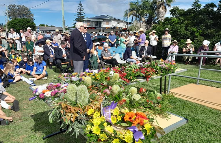 Anzac Day appreciation at Stuarts Point