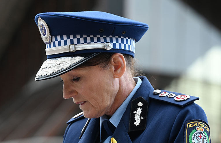 Top cop denies push as replacement search heats up