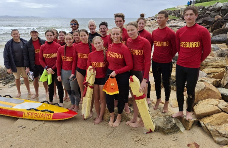 Lifeguards update skills in the off-season
