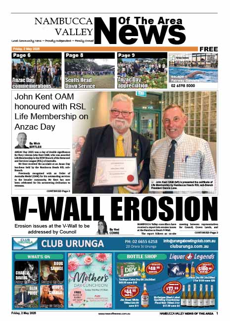 Nambucca Valley News Of The Area 02 MAY 2025