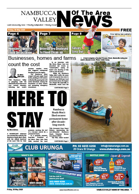 Nambucca Valley News Of The Area 30 MAY 2025