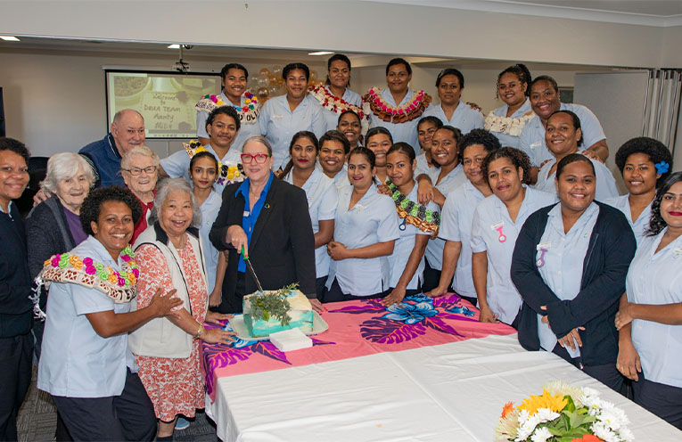 Fijian students graduate with aged care qualifications