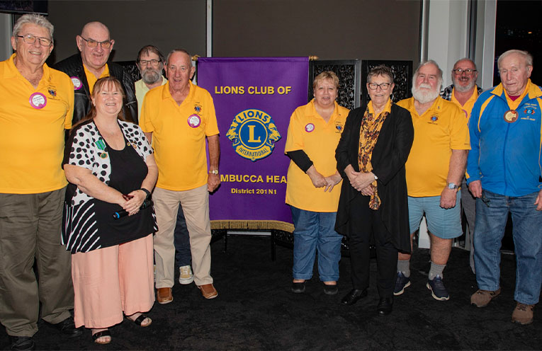 Lions Club of Nambucca Heads celebrate a year of service