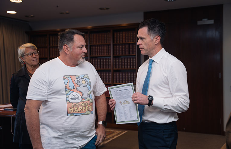 Tourism, hospitality businesses declare GKNP support