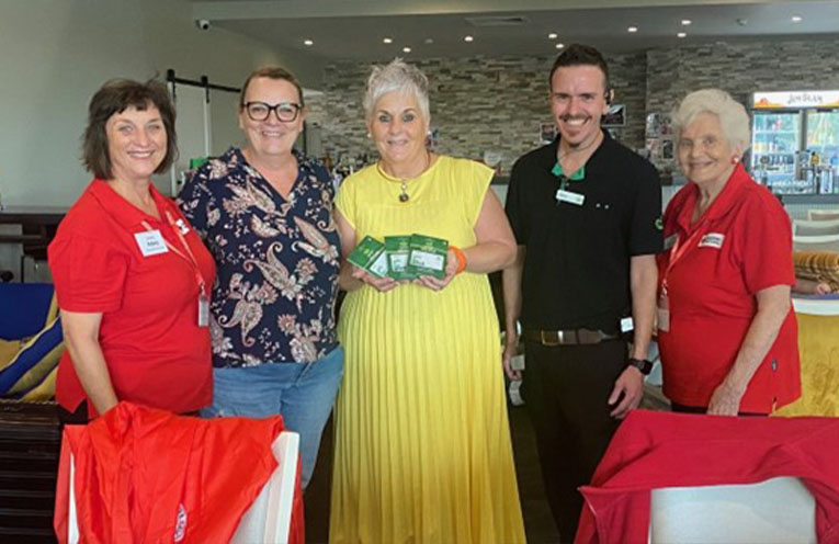 Community donations support evacuation centre