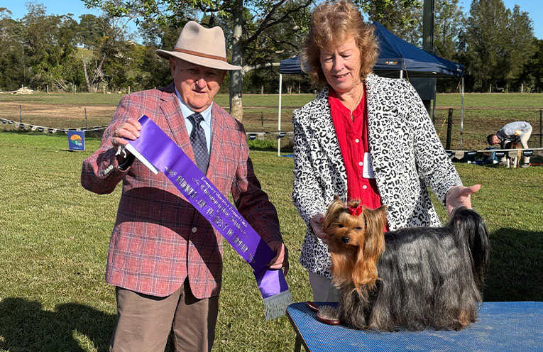 Dog shows draw crowds and canine champions to Macksville