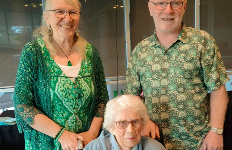 Muriel Fuller celebrates a century of life, love and service