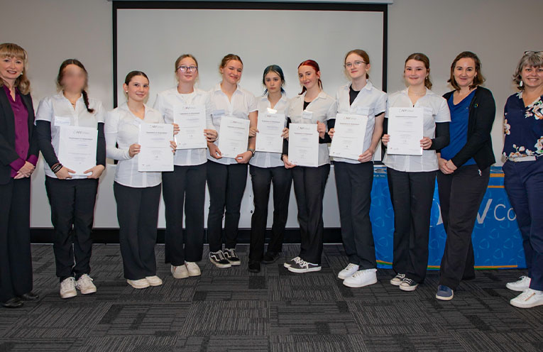 Macksville High students graduate from educational pathways program