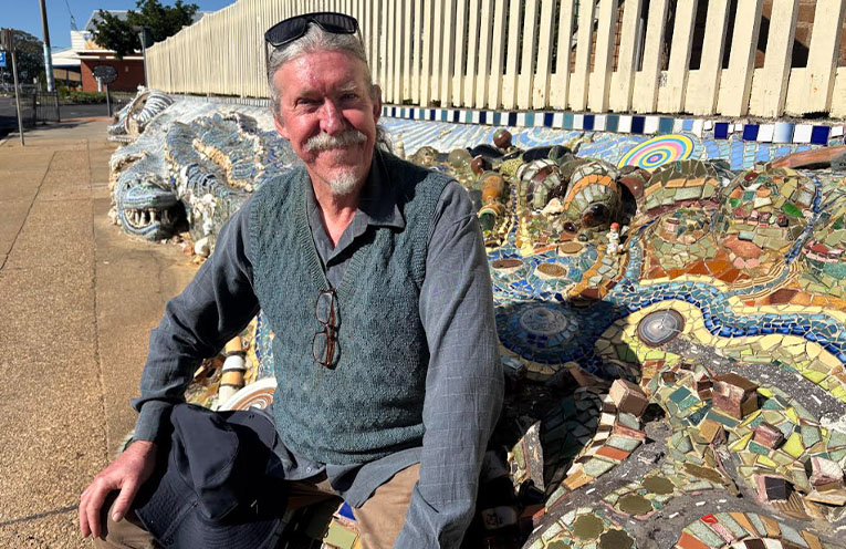 Restoration of beloved community artwork in Nambucca Heads