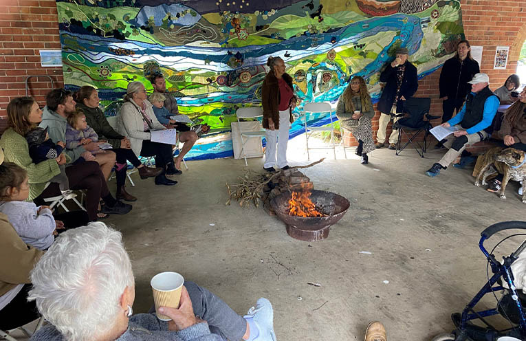 Gumbaynggirr spirit embodied in Urunga and Mylestom events
