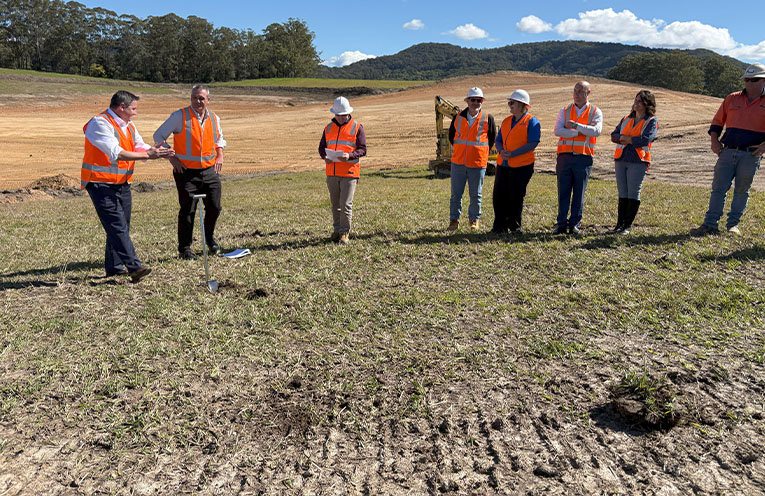 Sod turned on Stage One of Valla Urban Growth Area precinct
