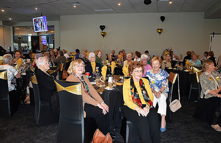 Guests were all smiles at the 50th anniversary event. Photo: supplied.